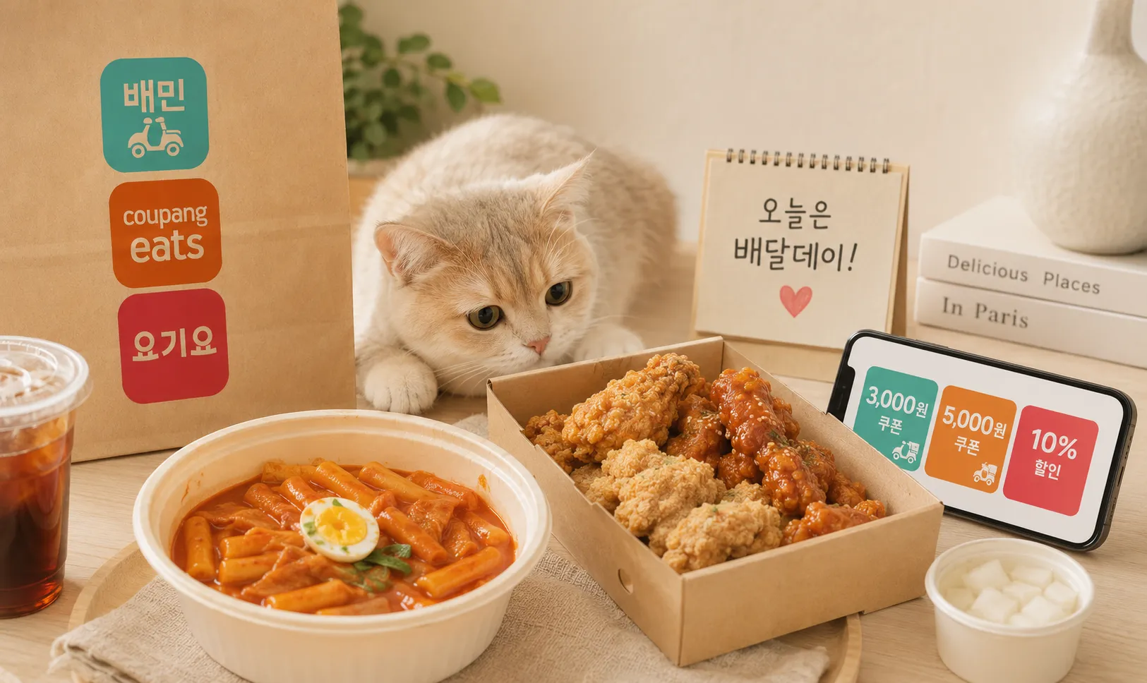 배달의민족·쿠팡이츠·요기요 배달앱 3사 쿠폰 피킹 및 멤버십 본전 뽑기